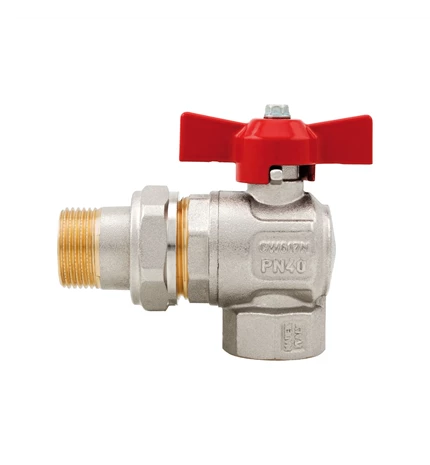 VENTIL KUGLASTI S HOLENDEROM KUTNI   1"   LEPTIR IT/298