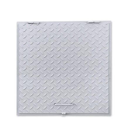 POKLOPAC VODOVODNI LIMENI BOJANI 500x500mm