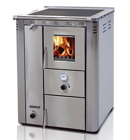 PEĆ ZA CENTRALNO GRIJANJE C-30 INOX MAT DESNA