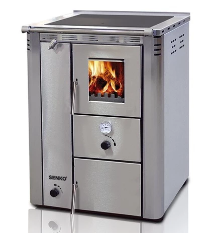 PEĆ ZA CENTRALNO GRIJANJE C-30 INOX MAT DESNA