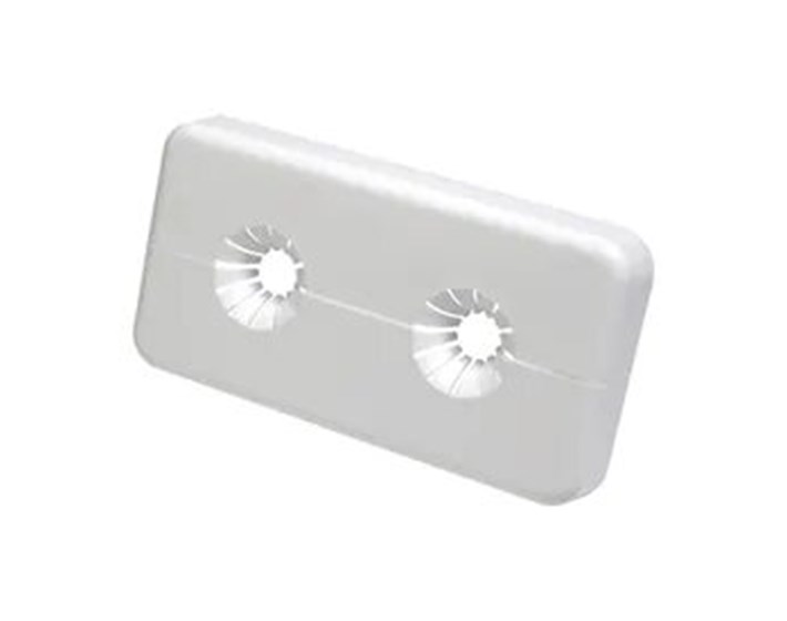 ROZETA PVC DUPLA 12-18mm RAZMAK 50mm R175CY001 GIACOMINI