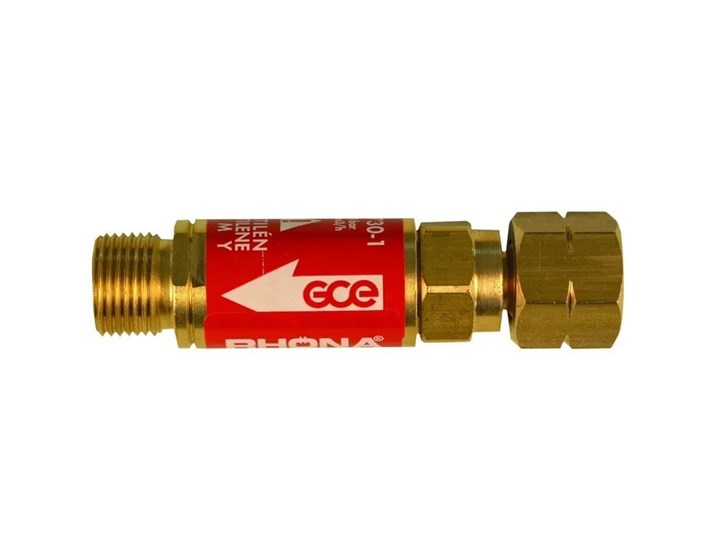 OSIGURAČ POVRATA 3/8" ACETILEN-BOCA