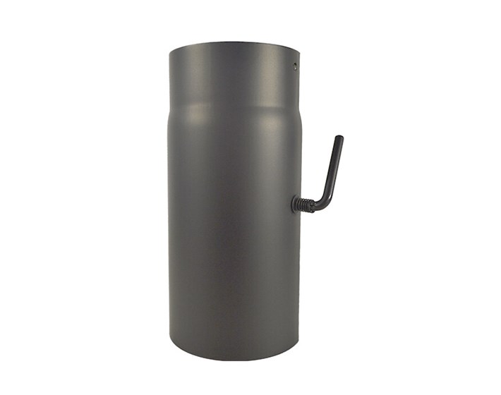 CIJEV DIMOVODNA fi 150x1000mm SA L ZASUNOM SIVA