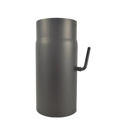 CIJEV DIMOVODNA fi 150x250mm SA L ZASUNOM SIVA