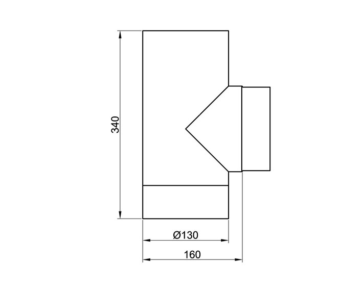 T-KOMAD fi 120mm SA KONDENZACIJSKIM POKLOPCEM