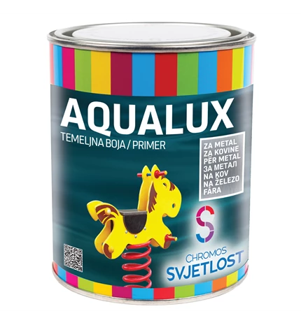 BOJA TEMELJNA ZA DRVO AQUALUX  BIJELI 0,75/1