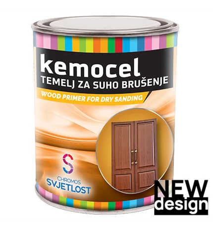 BOJA TEMELJNA ZA DRVO KEMOCEL NCT SUHO BRUŠENJE 0,75/1