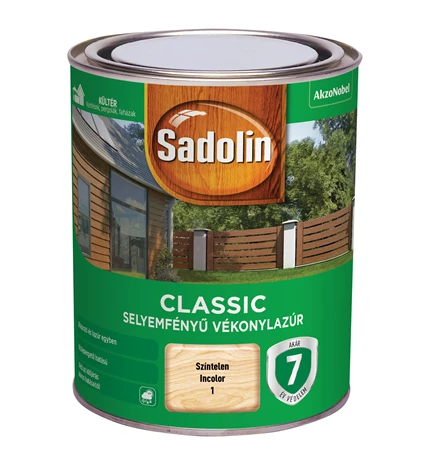 BOJA ZA DRVO SADOLIN CLASSIC BEZBOJNI 0,75lit