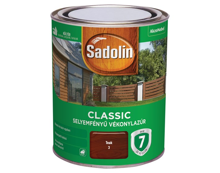 BOJA ZA DRVO SADOLIN CLASSIC TIKOVINA 0,75LIT