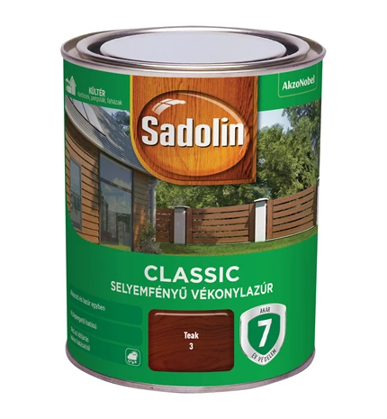 BOJA ZA DRVO SADOLIN CLASSIC TIKOVINA 0,75LIT