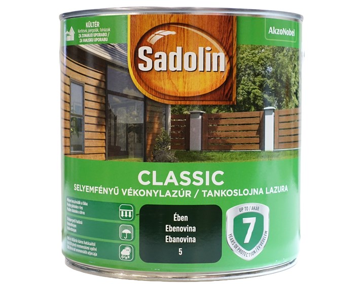 BOJA ZA DRVO SADOLIN CLASSIC EBANOVINA 2,50lit