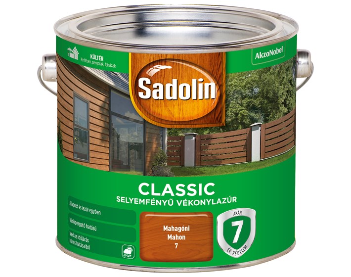 BOJA ZA DRVO SADOLIN CLASSIC MAHAGONIJ 2,50lit