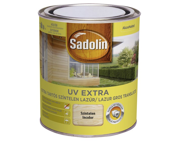 BOJA ZA DRVO SADOLIN EXTRA BEZBOJNI 0,75lit