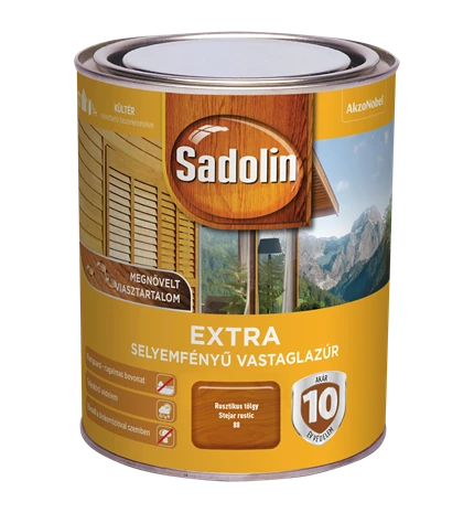 BOJA ZA DRVO SADOLIN EXTRA HRAST RUST. 0,75lit