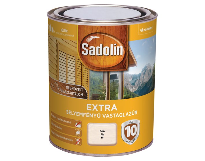 BOJA ZA DRVO SADOLIN EXTRA BIJELA 0,75lit