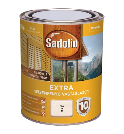 BOJA ZA DRVO SADOLIN EXTRA BIJELA 0,75lit