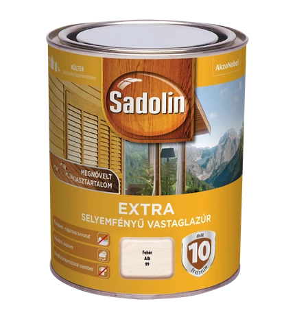 BOJA ZA DRVO SADOLIN EXTRA BIJELA 0,75lit
