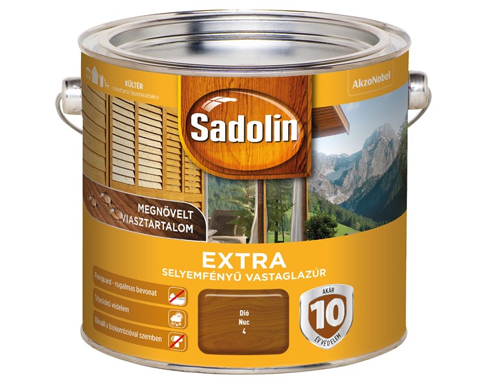 BOJA ZA DRVO SADOLIN EXTRA ORAH 2,5LIT