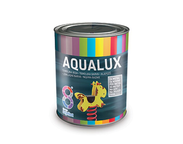 BOJA TEMELJNA ZA METAL AQUALUX CRVENI 0,75/1