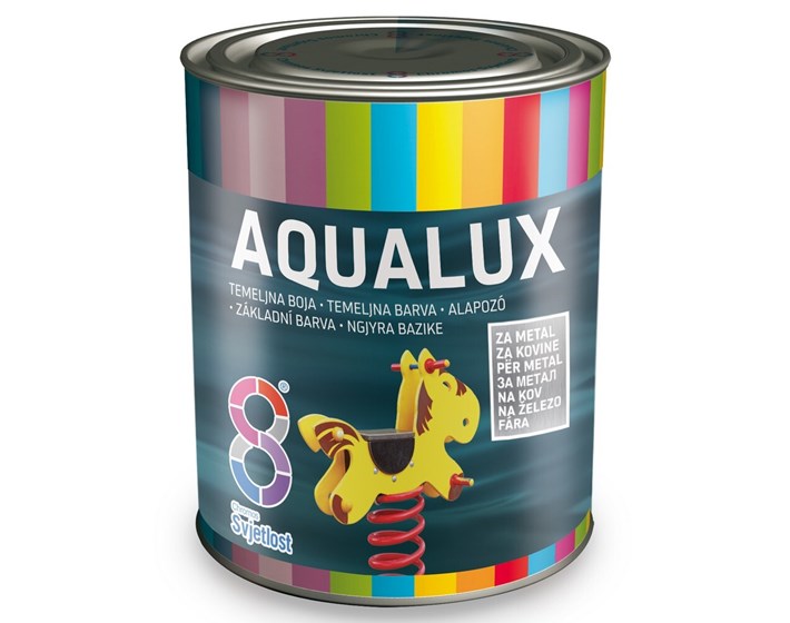 BOJA TEMELJNA ZA METAL AQUALUX SIVI 0,75/1