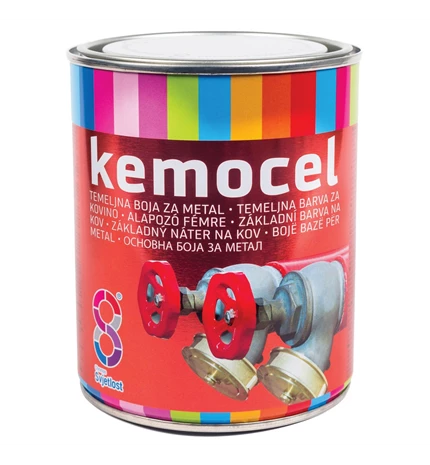 BOJA TEMELJNA ZA METAL KEMOCEL NITRO SIVI T202 0,75/1