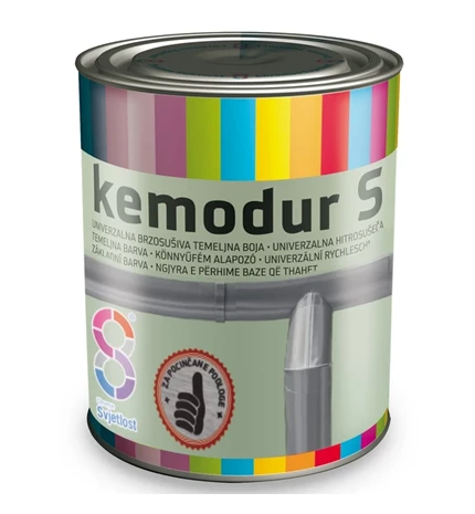 BOJA TEMELJNA ZA METAL KEMODUR S BRZOSUŠIVI SIVI 0,75/1