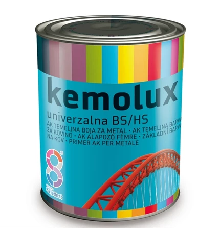 BOJA TEMELJNA ZA METAL KEMOLUX BRZOSUŠIVI CRVENI 2,5/1