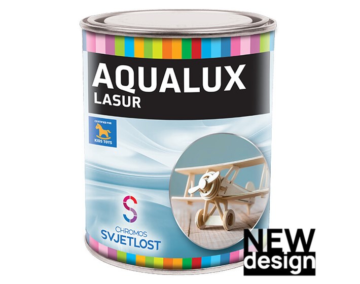 BOJA ZAVRŠNA ZA DRVO LAZURA AQUALUX ORAH 0,75/1