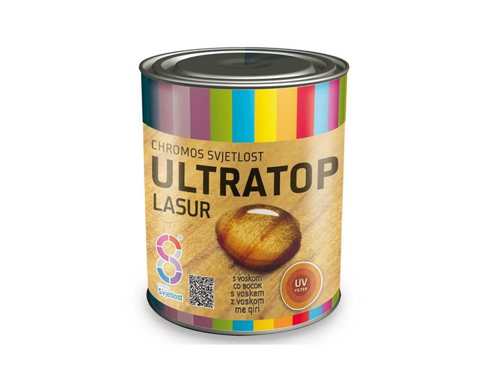 BOJA ZAVRŠNA ZA DRVO ULTRATOP LAK HRAST 0,75/1