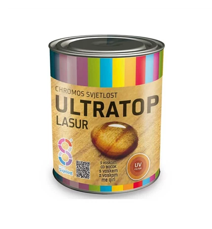 BOJA ZAVRŠNA ZA DRVO ULTRATOP LAK HRAST 0,75/1