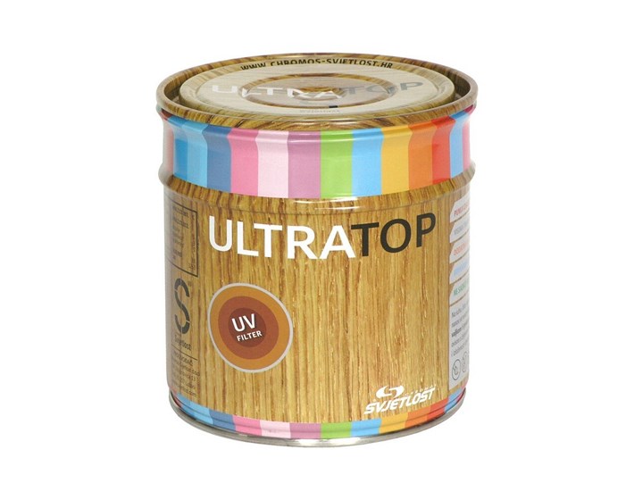 BOJA ZAVRŠNA ZA DRVO ULTRATOP LAK HRAST 2,5/1