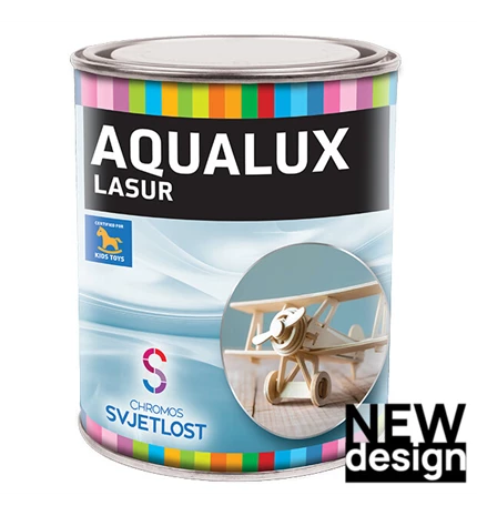 BOJA ZAVRŠNA ZA DRVO LAZURA AQUALUX BIJELA 0,75/1