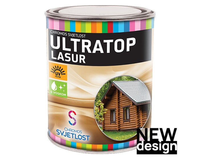 BOJA ZAVRŠNA ZA DRVO ULTRATOP LAK HRAST 4/1