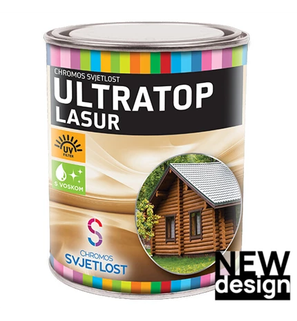 BOJA ZAVRŠNA ZA DRVO ULTRATOP LAK HRAST 4/1