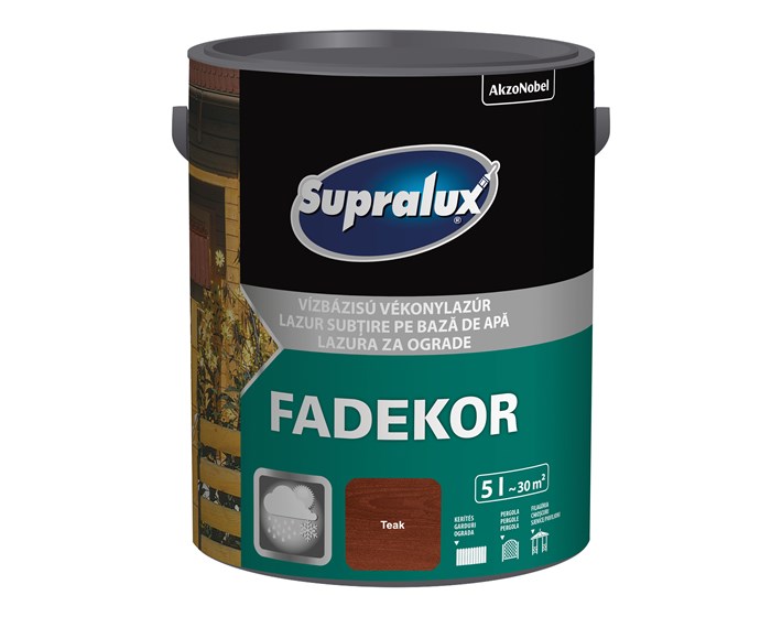 BOJA ZAVRŠNA ZA DRVO FADEKOR TIKOVINA 5 l