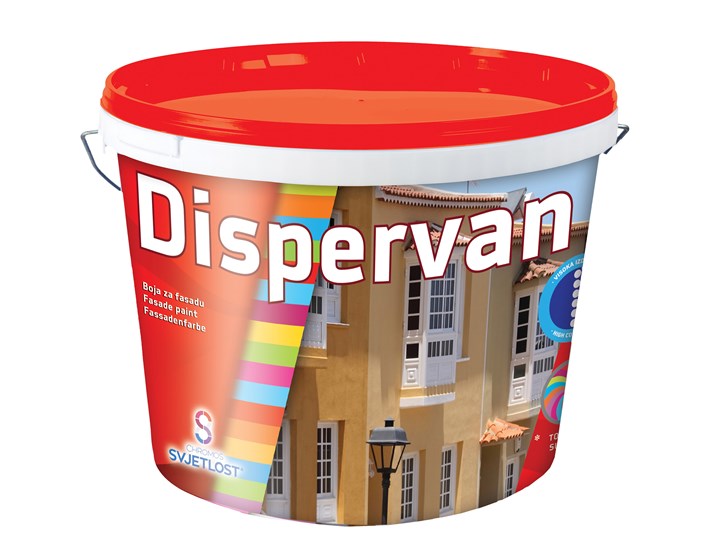BOJA VANJSKA ZA ZID DISPERVAN BIJELI 5/1