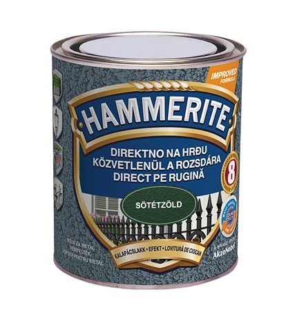 BOJA ZAVRŠNA ZA METAL HAMMERITE LAK EFEKT TAMNO ZELENI MAX 0,75/1