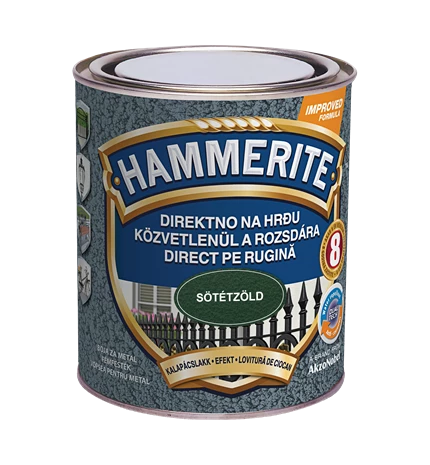 BOJA ZAVRŠNA ZA METAL HAMMERITE LAK EFEKT TAMNO ZELENI MAX 0,75/1