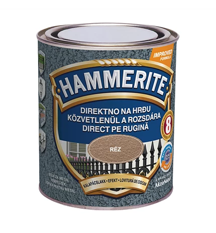 BOJA ZAVRŠNA ZA METAL HAMMERITE LAK EFEKT BAKRENI MAX 0,75/1