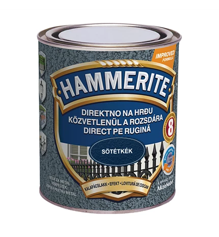 BOJA ZAVRŠNA ZA METAL HAMMERITE LAK EFEKT TAMNO PLAVI 0,75/1