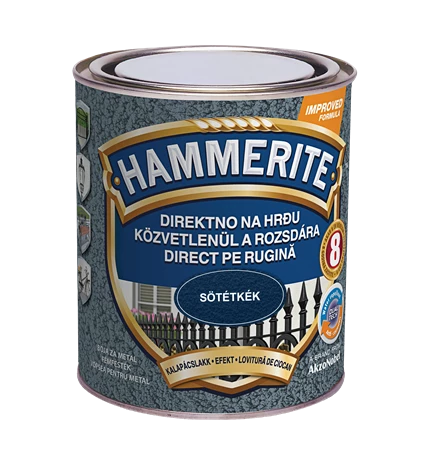 BOJA ZAVRŠNA ZA METAL HAMMERITE LAK EFEKT TAMNO PLAVI 0,75/1