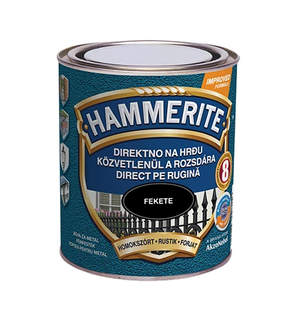 LAK HAMMERITE RUSTIK CRNI 750 ml