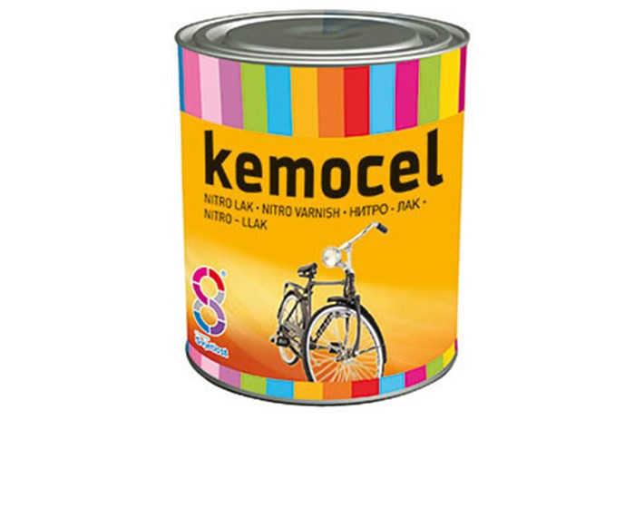 BOJA ZAVRŠNA ZA METAL I DRVO KEMOCEL BS LAK 0,75 BIJELI
