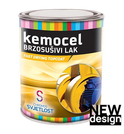 BOJA ZAVRŠNA ZA METAL I DRVO KEMOCEL BS LAK 0,75 SMEĐI