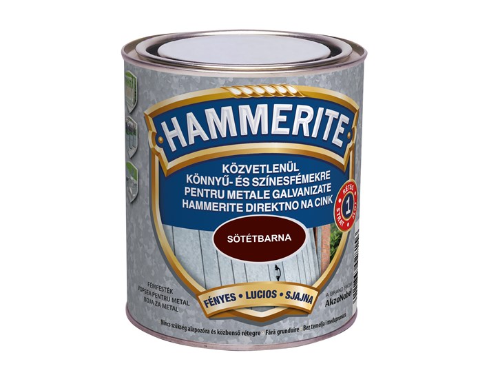 BOJA ZAVRŠNA ZA METAL HAMMERITE CINK TAMNO SMEĐI 0,75/1
