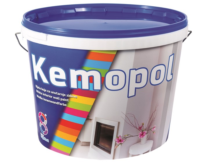 BOJA UNUTARNJA ZA ZID KEMOPOL 15lit/25kg