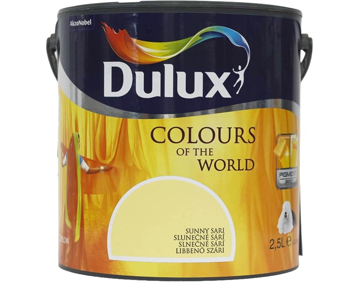 BOJA UNUTARNJA ZA ZID DULUX COW SUNNY SARI 2,5/1