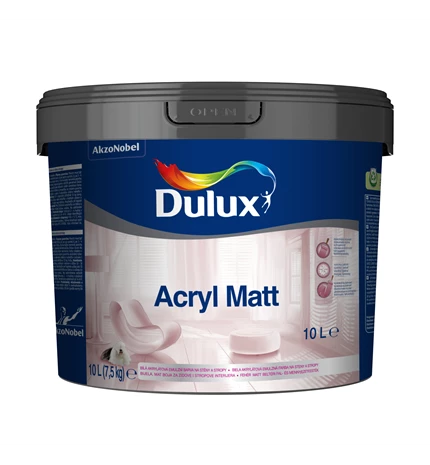 BOJA UNUTARNJA ZA ZID DULUX AKRYL MATT BIJELI 10/1