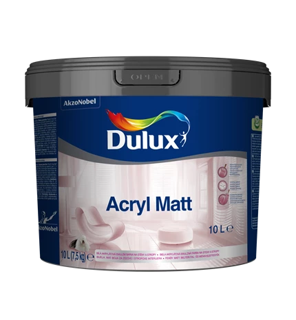 BOJA UNUTARNJA ZA ZID DULUX AKRYL MATT BIJELI 10/1