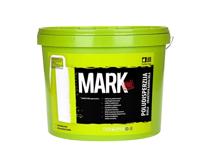 BOJA UNUTARNJA ZA ZID MARK PRO BIJELA 1001 15/1, 25kg